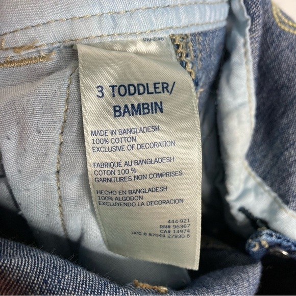 Osh Kosh B’gosh denim overalls size 3T - Picture 5 of 5